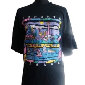 Vintage 90s Toronto Canada Souvenir T-Shirt